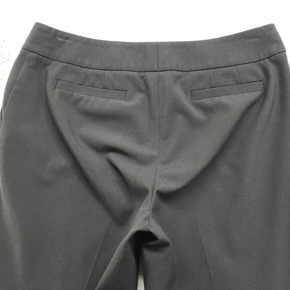 Semantiks Pants Womens 10 Black Mid Rose Crop Flare Leg Trousers Stretch Office - Picture 3 of 12